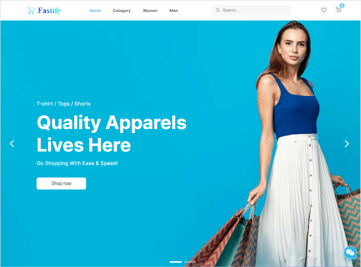 Fastify (Ecommerce Website)