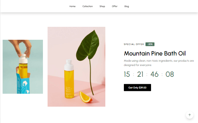 Glowing (Ecommerce Website)